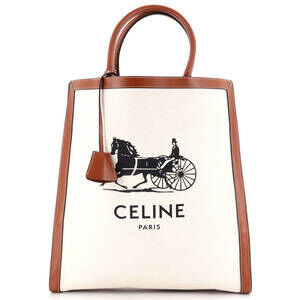 Celine Sulky Vertical Cabas Tote Canvas #226487C99B